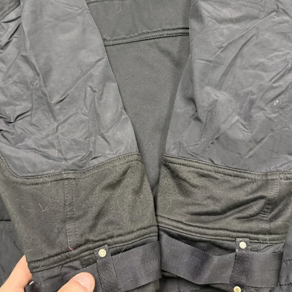 The North Face Steep Tech Jacket Mens 3XL Black Grey Hooded Full Zip Shell
